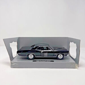 Vintage 1966 Pontiac GTO Die Cast Car Popak New-Ray Black Unused No Box